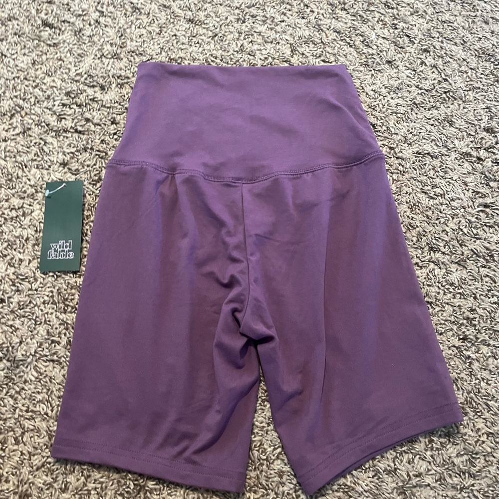 Women's High-Rise Polyester Bike Shorts - Wild Fable - Picture 6 of 6